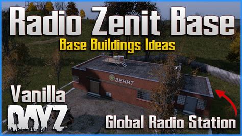 Custom json file with walls around radio zenit with a tunnel entrance to the trader compound. . Radio zenit dayz